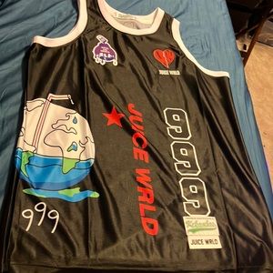 Rare Juice WRLD 999 “WRLD On Drugs” Jersey Size XL